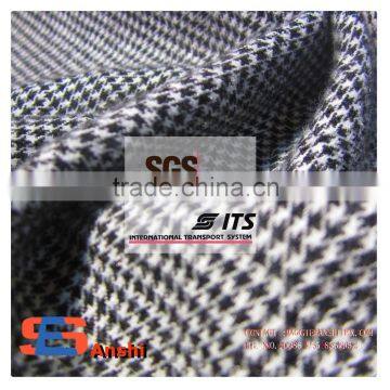 Hot Sale Polyester viscose spandex Houndstooth fabric jacquard fabric