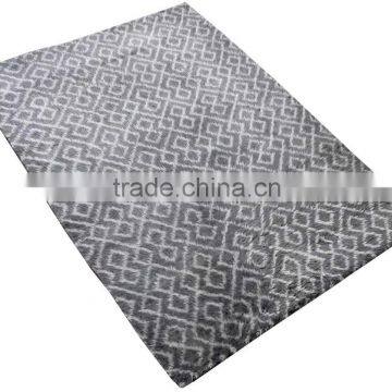 Hand Knotted 15K Grey/Charcoal wool carpets