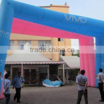Beautiful Square Three Trigeminy Arch With Logo Branded