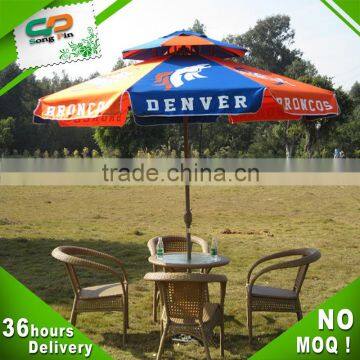 Customized Branded Logo Advertising Patio Umbrella Outdoor