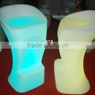 Bar Chair Wedding Activities be Riotous With Colour Outdoor Plastic Led Stools/Led Furniture Fashion Bar Stool Led Bar Stool photo-2