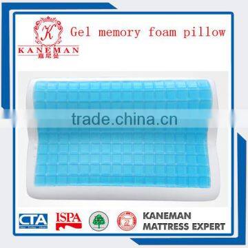 Cool gel memory foam pillow