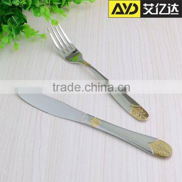 Jieyang Aiyida Wholesale Tableware Gold Cutlery Set Wooden Box photo-6