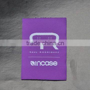 2016 Hot Sale Making Weaving Clothing Label,custom Sewing on Garment Label