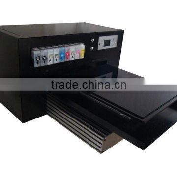 Hot sale A2 size EPSON R3880 head cheap Digital Direct To Garment T-shirt printer