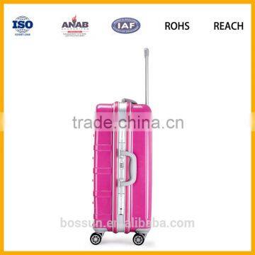 New Dasign Women and Men Bright Color Trolley Handle PC Travel Luggage photo-3
