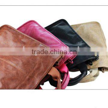 Fashion Solid Color Men PU Bags