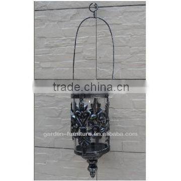 Vintage cast iron lantern tealight metal candle holder hanging lamp wholesale