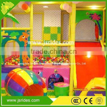 2016 hot sale amazing children indoor soft playground for wholesale