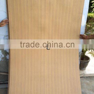 EV straight line teak mdf board