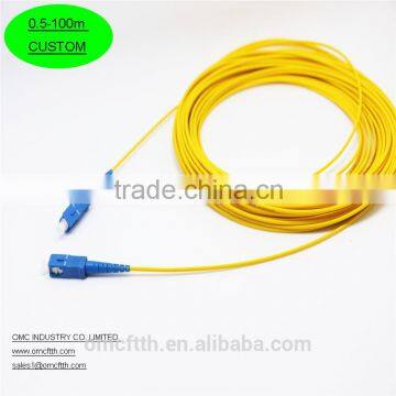 High quality China-made SC -SC SM Simplex Fiber optic patch cord