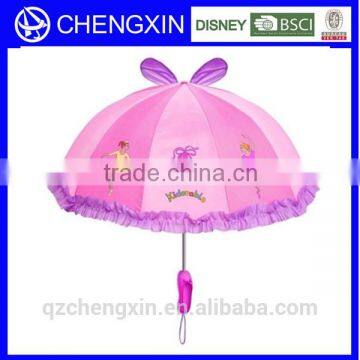 beautiful girl picture and animal gift advertising umbrella