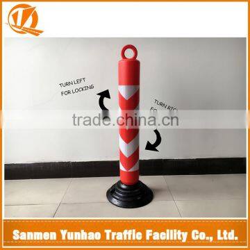 2016 Innovative Products Reboundable,moveable, Traffic Cylinders,spring Post,warning Post