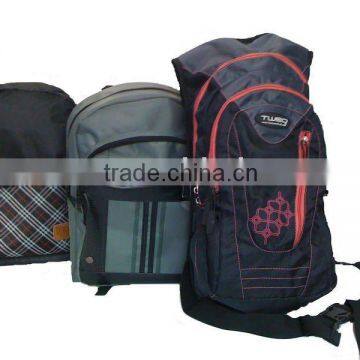 plush backpack with trolley