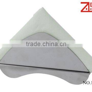 Triangel shape cheap metal napkin holder
