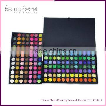 waterproof eyeshadow brushes make up set,168 full color eye shadows