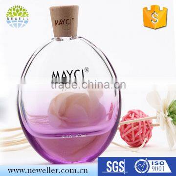 Different packing fashion rattan aroma reed diffuser in glass holder