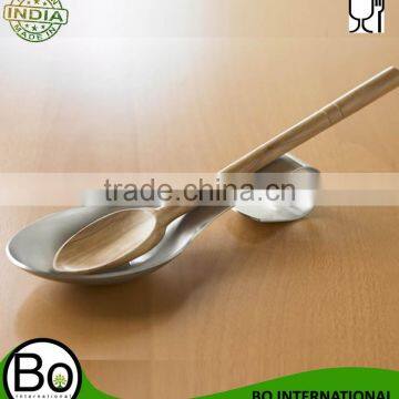 Modern Brush Metal Spoon Rest photo-4