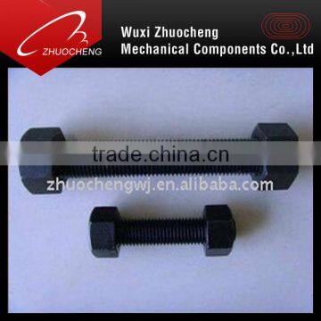 high quality thread rod B7 with 2H nut for structure