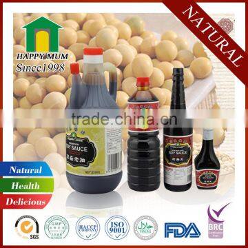 Non-GMO Pure Light Dark Soy Sauce 120Days Natural Brewing Fermentation