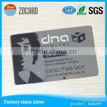 Great business metal card with customized specification
