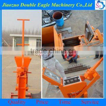 small China manual brick machine /clay interlocking brick machine