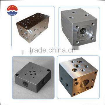 Hydraulic power unit valve block