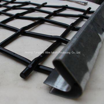 Heavy Carbon Steel Crimped Screen Mesh