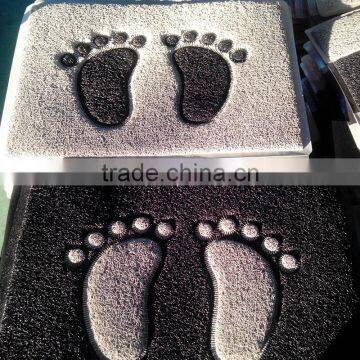 2016 HOT !!! Home Designs Pvc Coil Material Washable Pvc Floor Carepet Door Mat photo-3