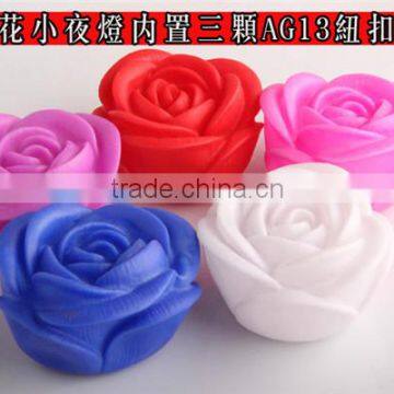 Wholesale Price Home Home Wedding Decoration Resin Flower Crafts Decoration Gifts With Night Light photo-2