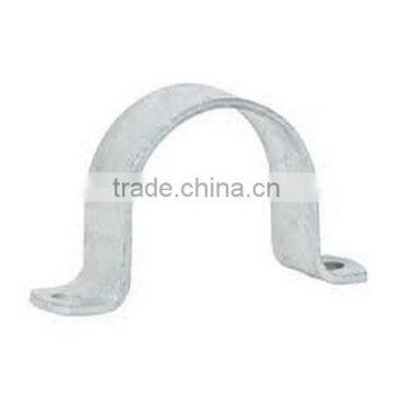 Galvanised saddle clamps for air duct