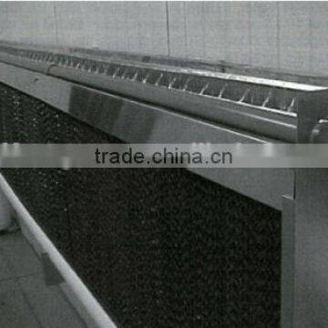 cooling pad with exhaust fan for agricultural greenhouse/greenhouse cooling system