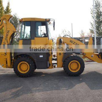 Jinan Aos Backhoe Loader Rated Load 2500kgs, Bucket Capacity 1.3m3,Backhoe Capacity 0.3m3