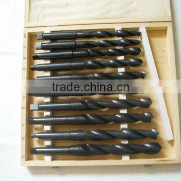 MORSE TAPER SHANK DRILL SET HSS