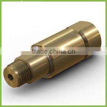 Customize High Precision CNC Machining Brass Swivel Joint for Pipe photo-3