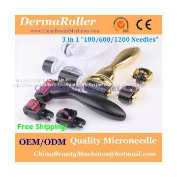 Dermaroller Micro Needle Derma Roller Pen Face Beauty Skin Rejuvenation Acne Scars Repair Wrinkle Remove photo-2