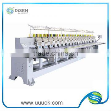 High speed flat embroidery machinery