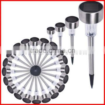 New 24 Pack Black Outdoor Bright White LED Solar Landscape Path Lights Yard Lamp photo-6