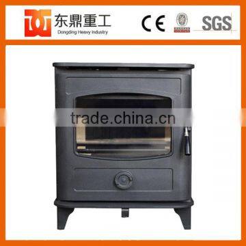 2016 popular sale 10 kw wood fireplace cast iron wood stove fireplaces with good price