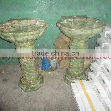 ART DESIGN ONYX PEDESTALS SINKS AND BASINS photo-6