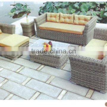 Stock Rattan Garden Furniture Sofa Set photo-2