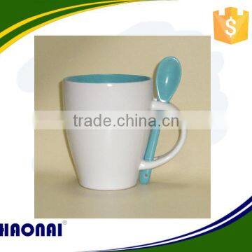 Hot sale good quality customized ceramic mug with any color