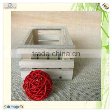 Recycal Crafts Gift Long Apple Storage Wooden Box photo-4