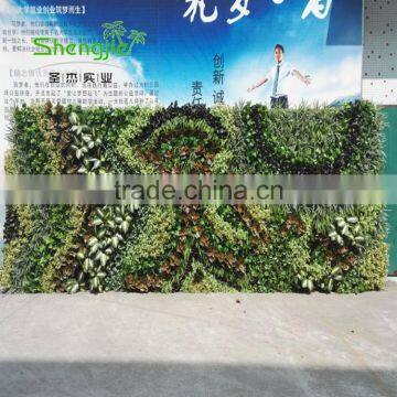 SJLJ013782 China supplier direct selling artificial green wall with artificial plant