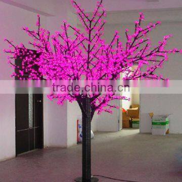 SJ218006 Artificial Trees With Lights Pink Artificial Lighted Tree photo-3