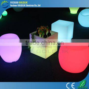 40*40cm multi color led cube with waterproof IP65 GKC-040RT