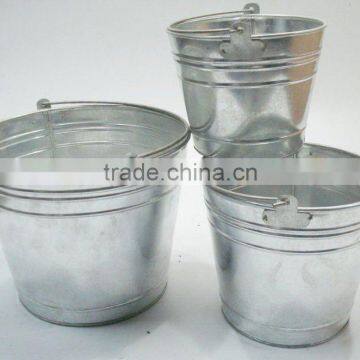 Metal Pails, Metal Bucket Planters, Galvanised Pails