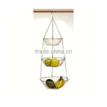 H2216 wire 3-Tier fruit basket