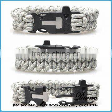 Emergency Paracord 550 Bracelet Parachute Cord Bracelet for Survival photo-4
