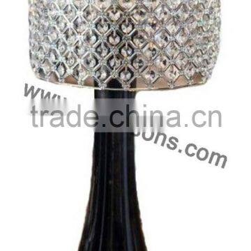 2015 Excellent Crystal Beaded Votive Candle Stand photo-3